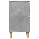 Sink Cabinet Concrete Grey 80x33x60 cm Engineered Wood 857125