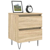 Bedside Cabinet Sonoma Oak 40x35x50 cm Engineered Wood 826882