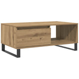 Coffee Table Artisan Oak 90x50x36.5 cm Engineered Wood 857339