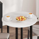 Table Top High gloss white 70 x 1.5 cm Engineered Wood 880415