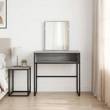 Dressing Table Grey Sonoma 81 x 40 x 131 cm Engineered Wood 8007692