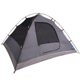 ZNTS Camping Tent Dome 3-Person Blue Waterproof 94410