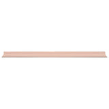 Floating Shelf Wall-mounted 4 pcs Pink 100 x 18 x 2.5 cm Steel 8004047