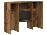 Electric Fireplace Old Wood 75 x 24.5 x 75 cm Engineered wood 8020774