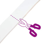 Self-adhesive Foam Tape 10 pcs White 20mm x 10m CR Foam 42024136