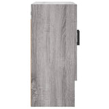 Wall Cabinet Grey Sonoma 60x31x70 cm Engineered Wood 829914