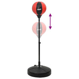 Punching Ball Set with Gloves and Pump Adjustable Height 81-122 cm 4016325