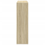 Room Divider Bookcase Sonoma Oak 102x29x103.5 cm Engineered Wood 858041