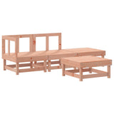 4 Piece Garden Lounge Set Solid Wood Douglas 3186485