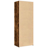 Highboard Smoked Oak 70x42.5x185 cm Engineered Wood 3281431