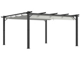 3 x 3 Aluminium Pergola Canopy Gazebo Awning Outdoor Garden Sun Shade Shelter Marquee Party BBQ, T3398P317790