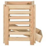 Potato Box 60x40x50 cm Solid Pinewood 327328