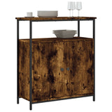 Sideboard Smoked Oak 70x30x80 cm Engineered Wood 835531