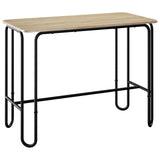 Dining Table 100 x 50 x 75 cm Engineered Wood Sonoma Oak 8007696