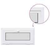 Basement Window Internal Colour White RISOR 85 x 45 cm 42047774