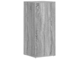 Side Shelf Grey Sonoma 33 x 32 x 100.5 cm Engineered Wood 892423