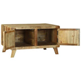 Coffee Table Brown 80 x 54 x 45 cm Solid Mango Wood 4104538