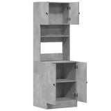 Kitchen Cabinet Concrete Grey 60x50x180 cm Engineered Wood 3276640