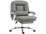 Ergonomic Executive Office Chair, Reclining Desk Chair with Lumbar Support, Footrest, Plush Thick T3398P553441