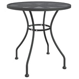 Garden Dining Set Anthracite Expanded metal mesh with e-coating 3084711