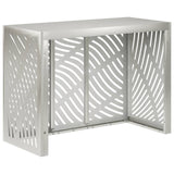 Air Conditioner Cover Silver 110 x 50 x 80 cm Stainless Steel 8014112