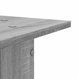 Speaker Stands 2 pcs Grey Sonoma 30x30x95 cm Engineered Wood 852677