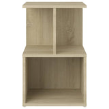 ZNTS Bedside Cabinets 2 pcs Sonoma Oak 35x35x55 cm Engineered Wood 806353