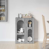 Sideboard Grey Sonoma 59 x 35 x 80.5 cm Engineered Wood 891320