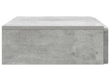 Wall-Mounted Side Table Concrete Grey 87.5 x 34.5 x 17 cm 898328