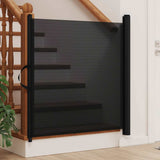 Retractable Pet Gate Black 82.5x125 cm 4004131
