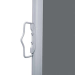 Retractable Side Awning Anthracite 100x1000 cm 48474