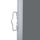 Retractable Side Awning Anthracite 100x1000 cm 48474