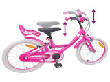 Kids Bike 18 Inches for 5-7 Years Old Pink 42009434
