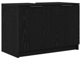 Bathroom Cabinet Black Oak 64.5 x 33.5 x 59 cm Engineered Wood 880745