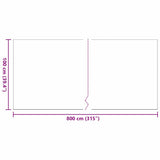 Artificial Grass 800 x 100 x 4 cm PP & PE 42006442