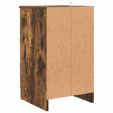 Bedside Cabinet Smoked oak 38 x 38 x 66 cm Engineered wood 883379