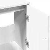 Sink Cabinet White 63x29x55 cm Engineered Wood 848094