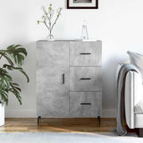 Sideboard Concrete Grey 69.5x34x90 cm Engineered Wood 827936