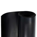 Floor Mat Black 1.2 x 5 m Rubber 42046739