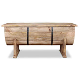 Coffee Table Solid Mango Wood 88x50x40 cm 243977