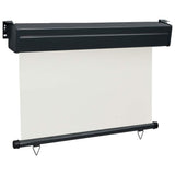 Balcony Side Awning 85x250 cm Cream 48407