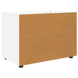 Storage Cabinet White 80 x 48 x 57 cm Engineered Wood 888817