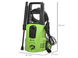 1800W High Pressure Washer, 150 Bar Pressure, 510 L/h Flow, High-Performance Portable Power Washer T3398P324016