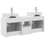Bathroom Cabinet Set 3 pcs White 49.5 x 41 x 62.5 cm 3405647