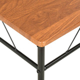 Dining Chairs 2 pcs Brown MDF 281399