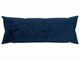 Cushion Cover 12 pcs HEERLEN Navy Blue 40 x 80 cm Flannel 910179