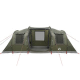 Camping Tent Tunnel 4-Person Olive Green Waterproof 4009413