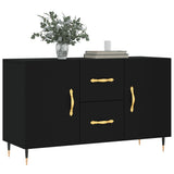Sideboard Black 100x36x60 cm Engineered Wood 828149
