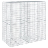 Gabion Basket with Cover 200x100x200 cm Galvanised Iron 3295227