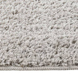 Shaggy Rug Light Grey 120x170 cm Anti Slip 340383